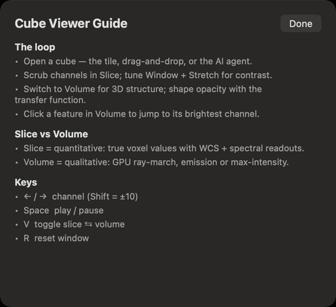 The Cube Viewer Guide