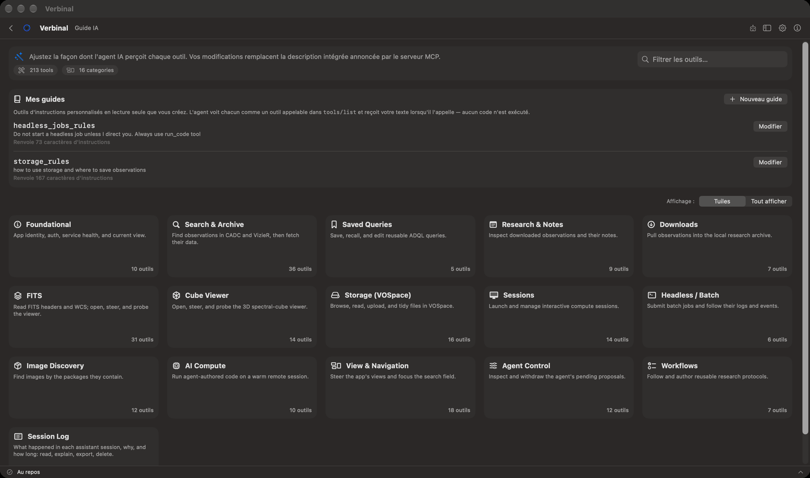 Le Guide IA : vos guides, et les outils par domaine